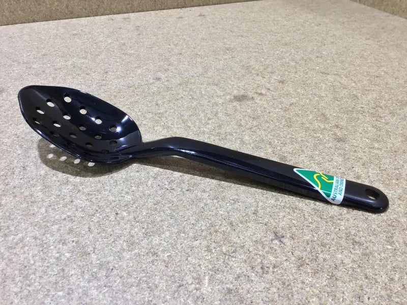 MTA SUPER STRONG SPOON PERFORATED 280MM BLACK (S11-BLK) image 1