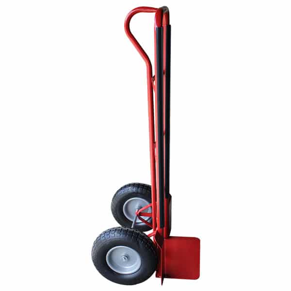 Red Heavy Duty P Handle Puncture Proof Hand Trolley (PHR203) image 2