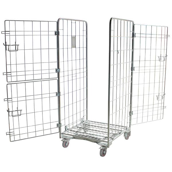 4 Sided Roll Cage with 2 Half Doors + 1 Full Door - A Base (RCR400) image 7