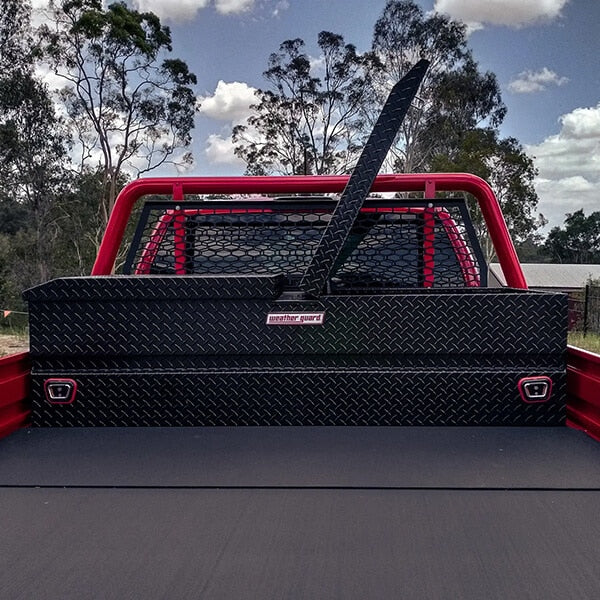 WEATHER GUARD Black Aluminium Gullwing Ute Box 1770 x 600 x 500mm (GW10012-BK) image 5
