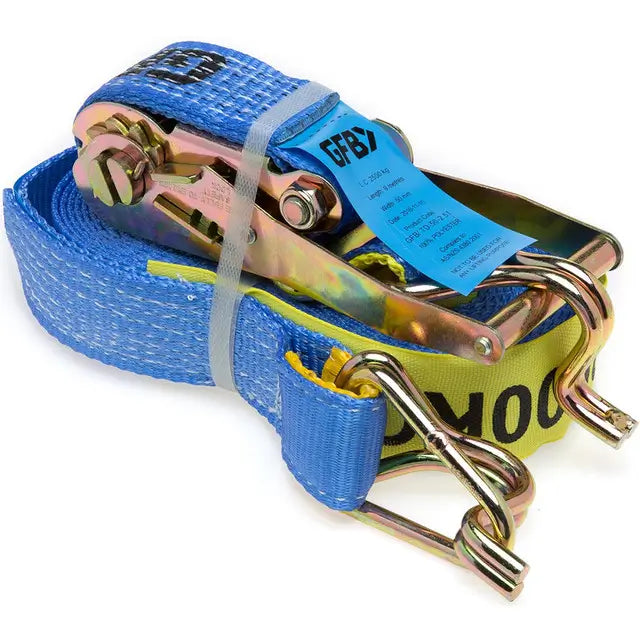 GFB 35mm x 6M Ratchet Tie Down - 1500kg Capacity image 0