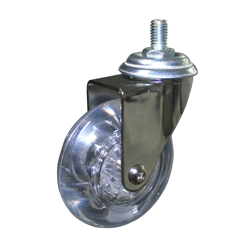 Richmond Castor Swivel with Clear Polyurethane 75mm Wheel (S3042) image 0