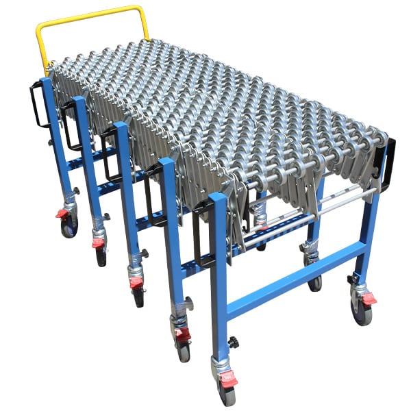 Flex Conveyor with Steel Skate Wheels 500mm Wide (CFR009) image 0