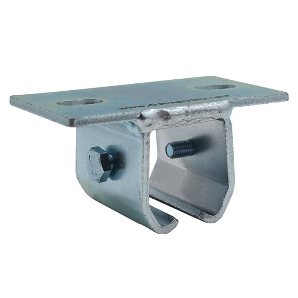 Hanging Gate Roller Channel Bracket to Suit 35mm Channel - Roof Mount (GTR075) image 0