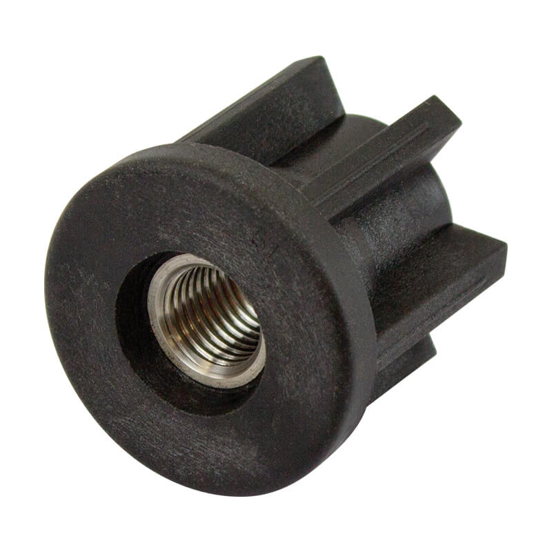 Round M16 Threaded Stainless Steel Insert | TIR51ROM16SS image 0