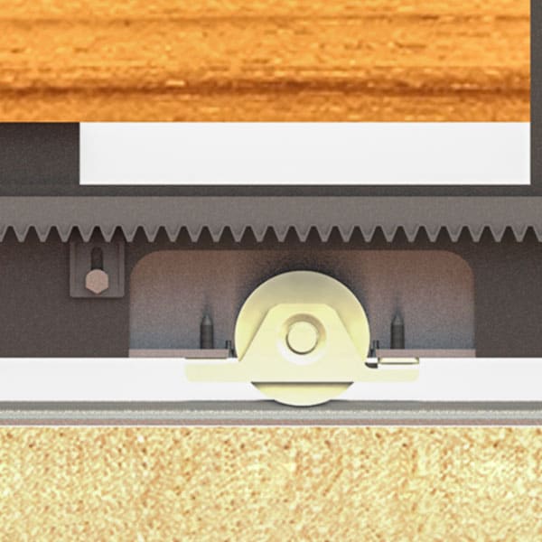 78mm Recessed Gate Track Wheel (GTR003) image 7