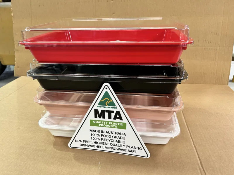MTA DISPLAY TRAY LID (SUIT 1612) STACKABLE CLEAR (L1612-LID). image 6