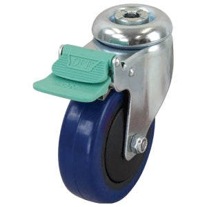 Richmond Castor Swivel with 100mm Rebound Rubber Wheel and Direction Lock (S4483D) image 0