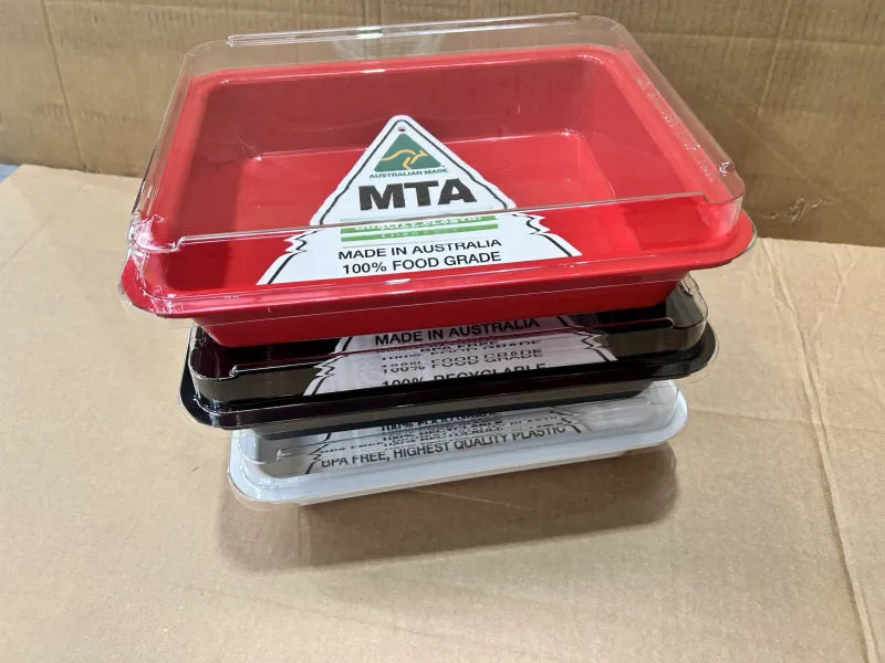MTA DISPLAY TRAY LID (SUIT 1210) STACKABLE CLEAR (L1210-LID) image 5