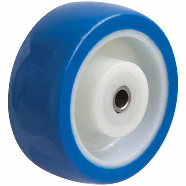 100mm Rebound Polyurethane Tyred Wheel | 3/8" Axle Diameter (RP4072-375) image 0