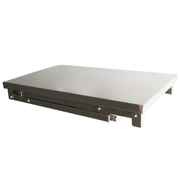 Folding Stainless Steel (304) Table – 1200L x 610W x 910H image 1