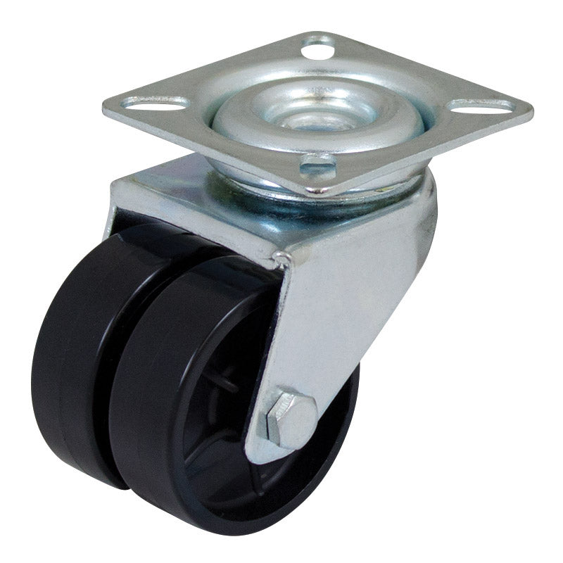 Richmond Castor Swivel with Nylon 50mm Twin Wheels (S2716) image 0