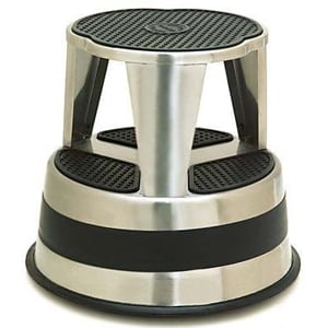 Cramer Stainless Steel Kik-step Stools | KS1001SS image 0