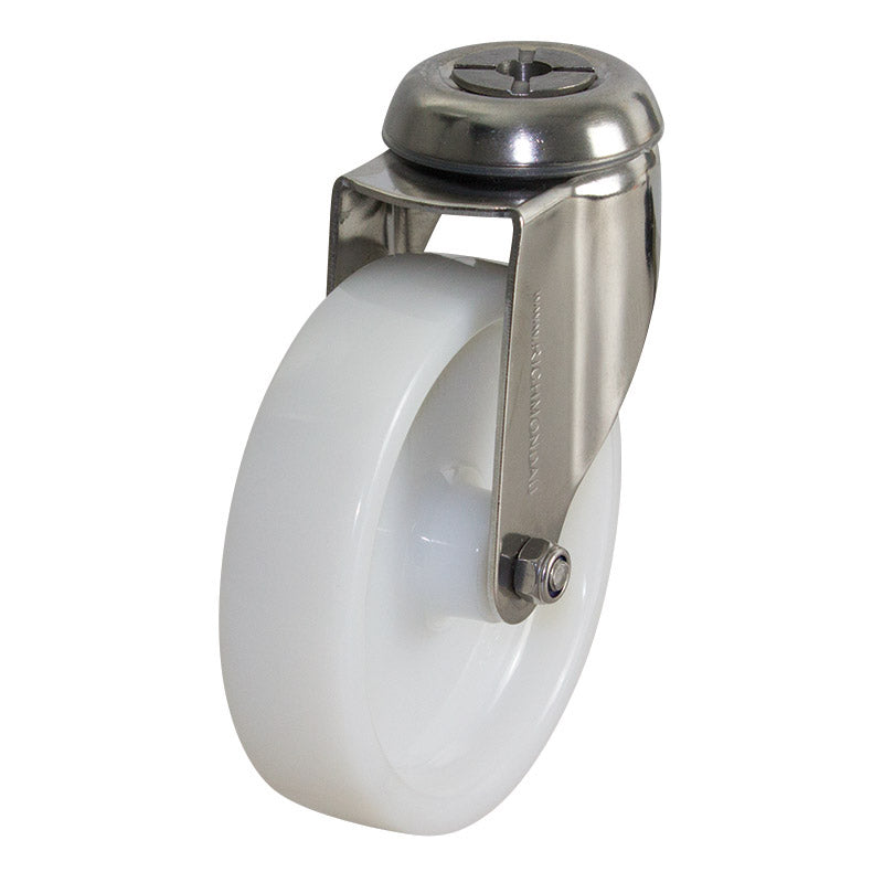 RichmondStainless Steel Elite Castor with Nylon 125mm Wheel (S5590) image 0