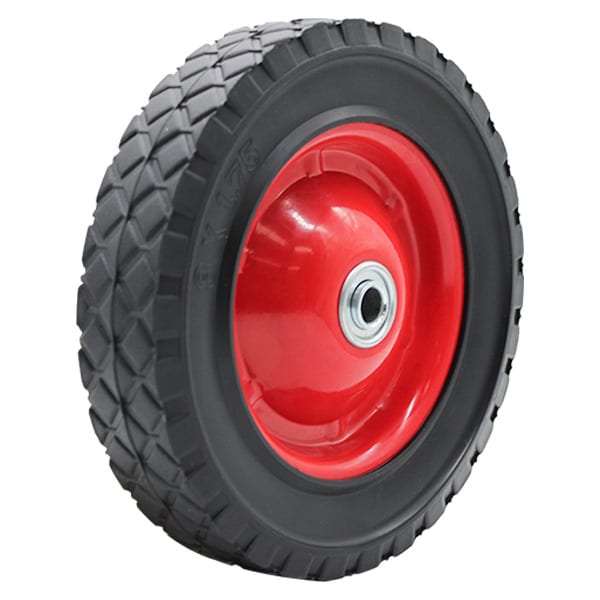 200mm Semi Pneumatic Black Tyre FL Richmond Wheel | SP8885-50 image 0