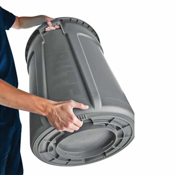 Grey Rubbermaid 208.2L Brute Bin | RFG265500-GREY image 1