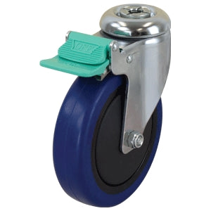 Richmond Castor Swivel with 125mm Rebound Rubber Wheel and Direction Lock (S5583D) image 0