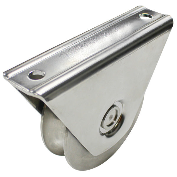 88mm Stainless Steel Bottom Mount Gate Track Wheel (GTR239) image 4