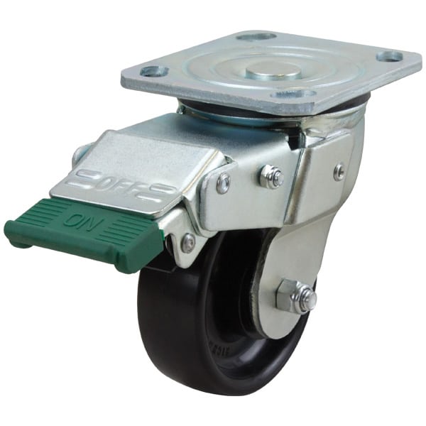 Richmond Castor Swivel with 100mm Nylon Wheel and Directional Lock (S4435D) image 0