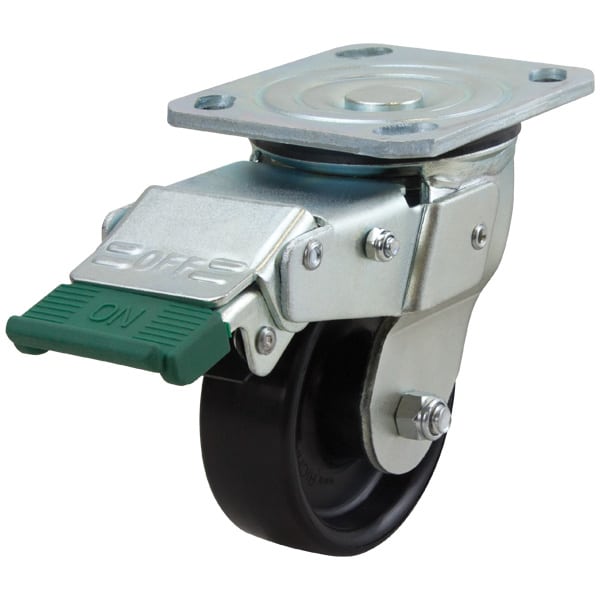 Richmond Castor Swivel with 100mm Nylon Wheel and Directional Lock (S4445D) image 0