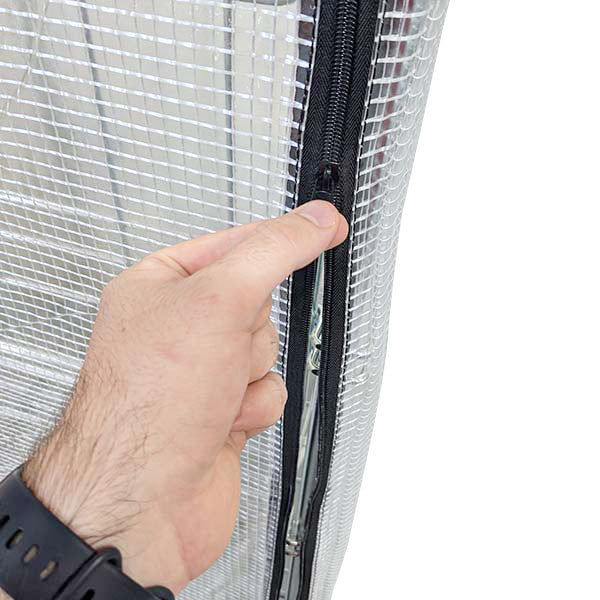 Clear Security Cover with Secure Zip to Suit Roll Cages (RCR633) image 5