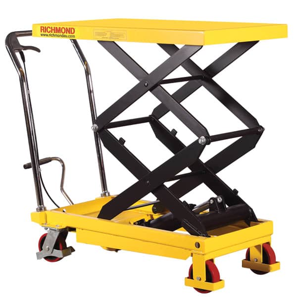 150kg Manual Double Scissor Lift Table | TLR010 image 0