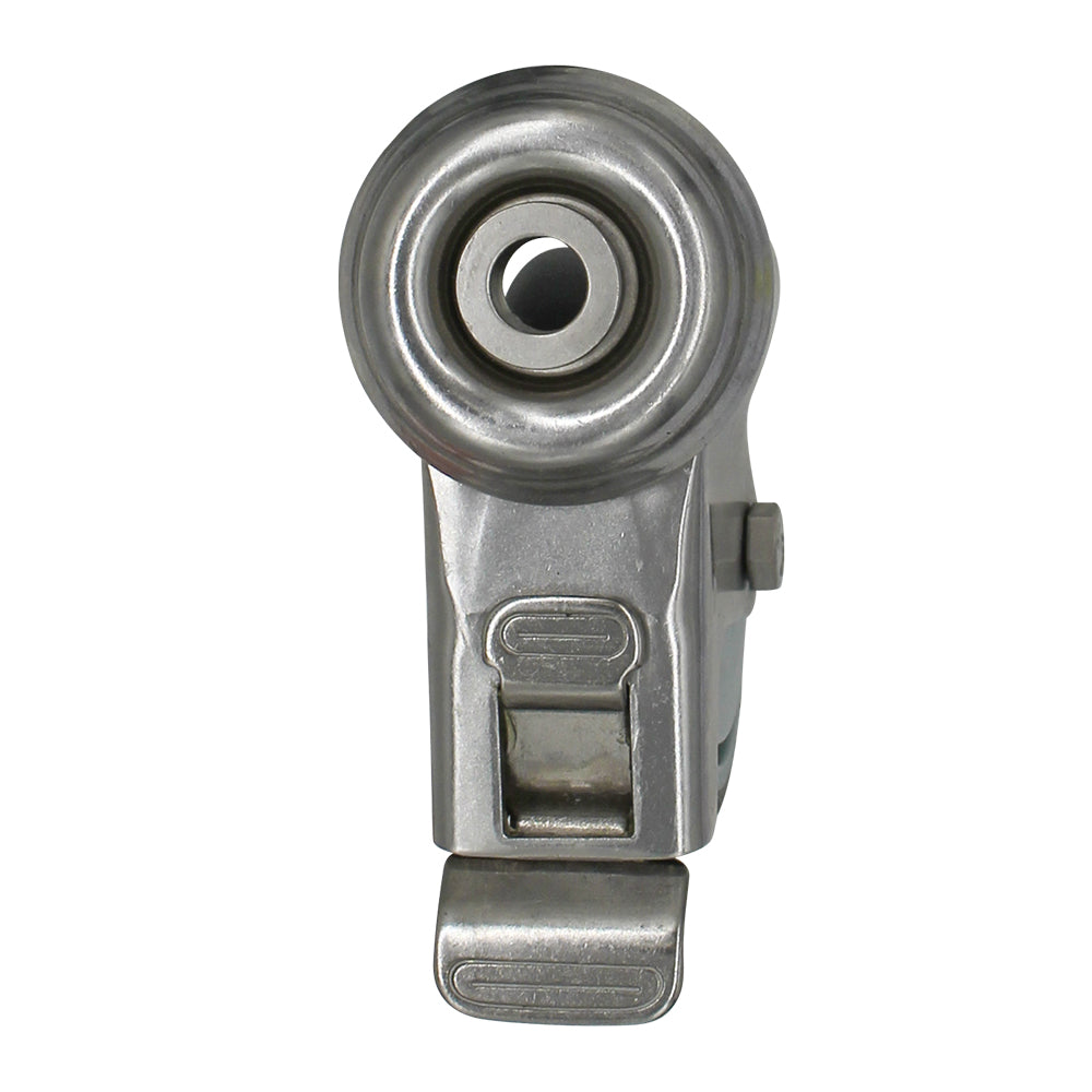 75mm Rubber Wheel 50kg Capacity Stainless Steel Brake Castor (S3728B) image 1