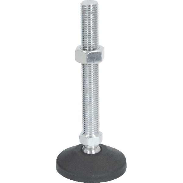 M20 Mild Steel Ball Joint Adjustable Levelling Feet | LVR8020150S image 0