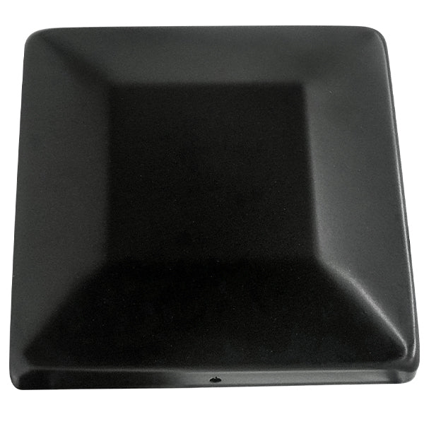 Square Black Steel Post Cap to Suit 150mm Square Posts | GTR321 image 0