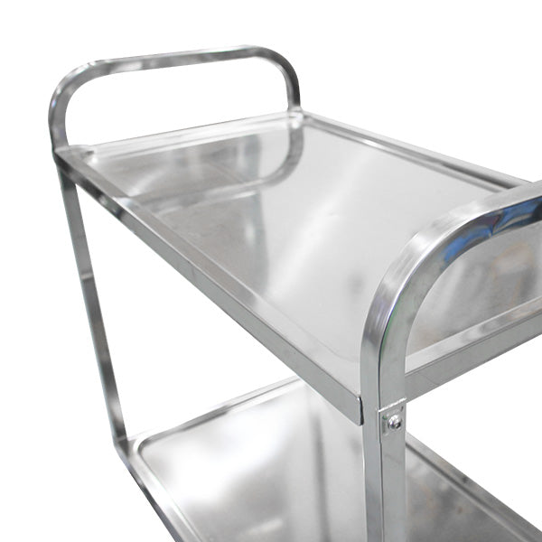 2 Shelf Grade 304 Stainless Hospitality/Service Trolley  | STR230 image 4