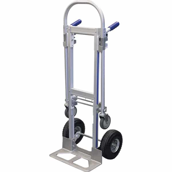 Aluminium Convertible Trolley with Pneumatic Wheels | DPR009 image 0