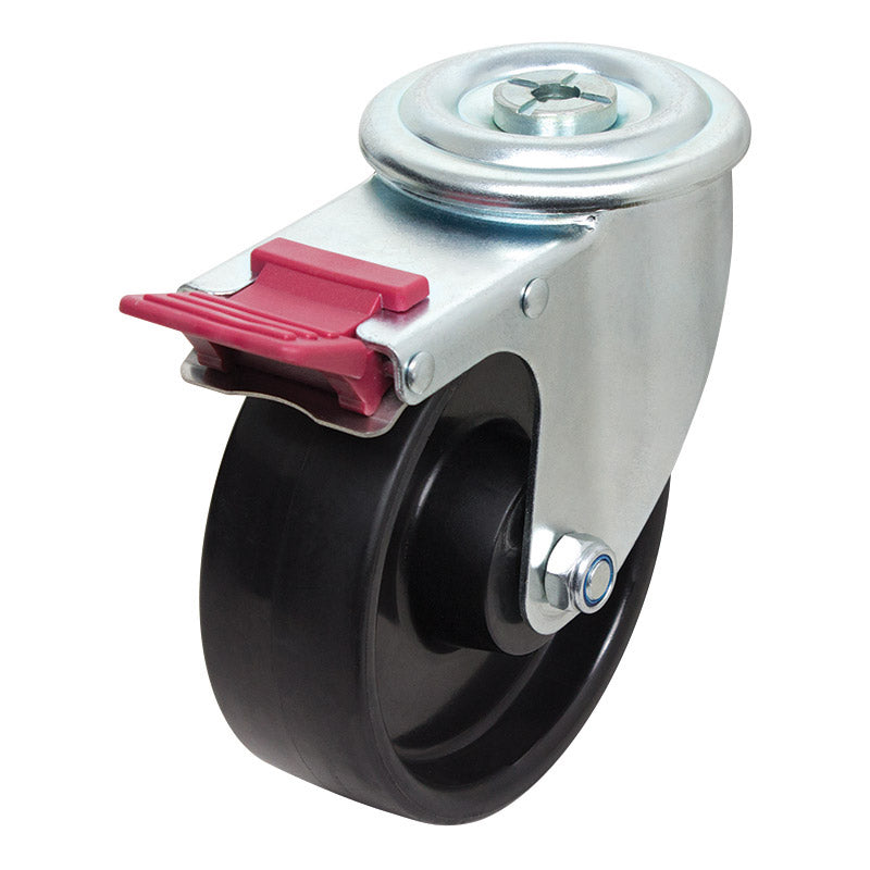 Richmond Castor Swivel with Nylon 150mm Wheel and Brake (S6222B) image 0