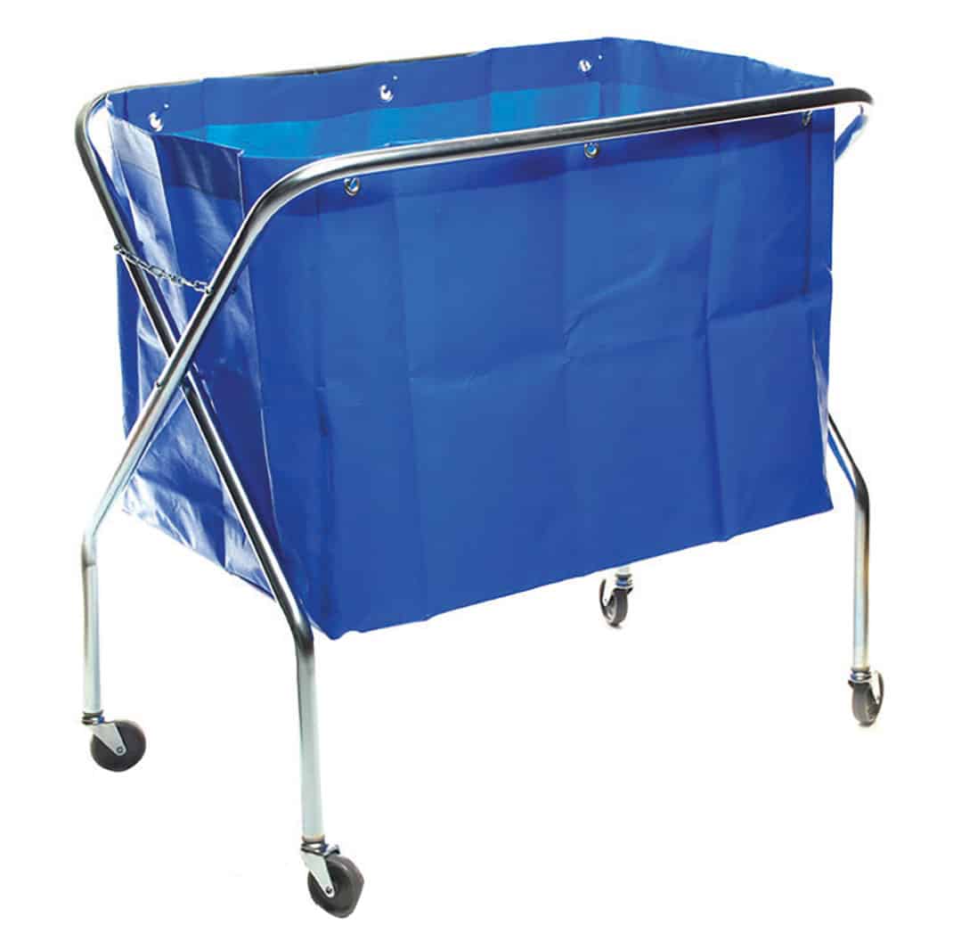 SABCO SCISSOR WASTE TROLLEY COMPLETE (SABC-2094Q) image 0