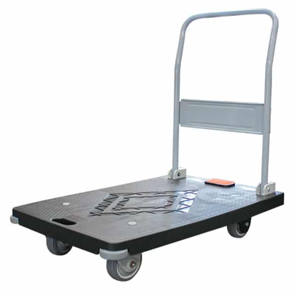900 x 600mm Folding Platform Trolley with Pedal/Foot Brake | PFR044 image 9