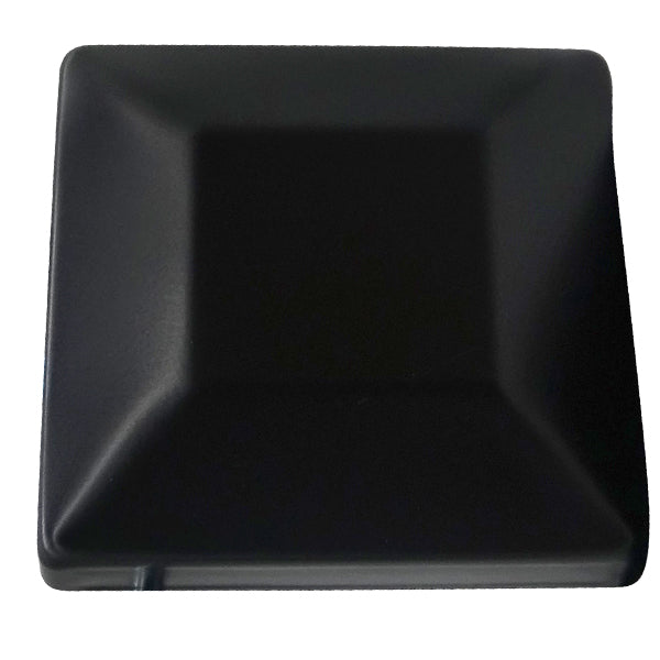 Square Black Steel Post Cap to Suit 125mm Square Posts | GTR319 image 0