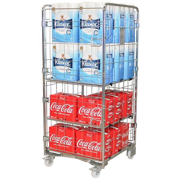4 Sided Roll Cage with 2 Half Doors + 1 Full Door - A Base (RCR400) image 14