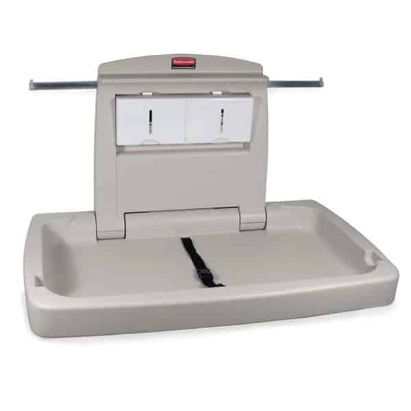 Rubbermaid Baby Changing Station Horizontal | RFG781888LPLAT image 0