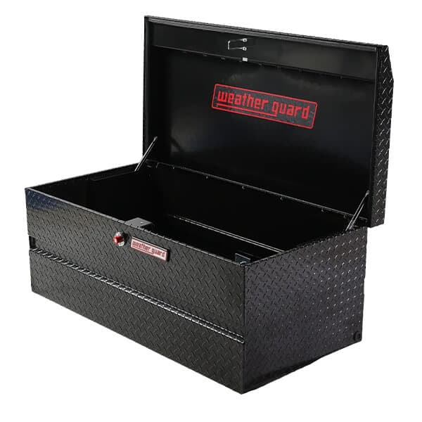 WEATHER GUARD Black Aluminium Ute Box 1200 x 600 x 500mm (CH10002-BK) image 0