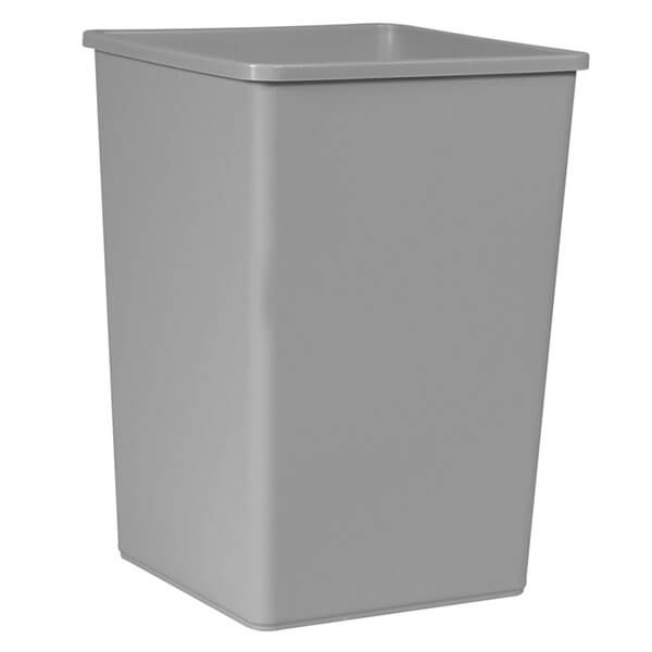 Rubbermaid Untouchable Square Container 35 Gallon Grey Color | RFG395800 image 0