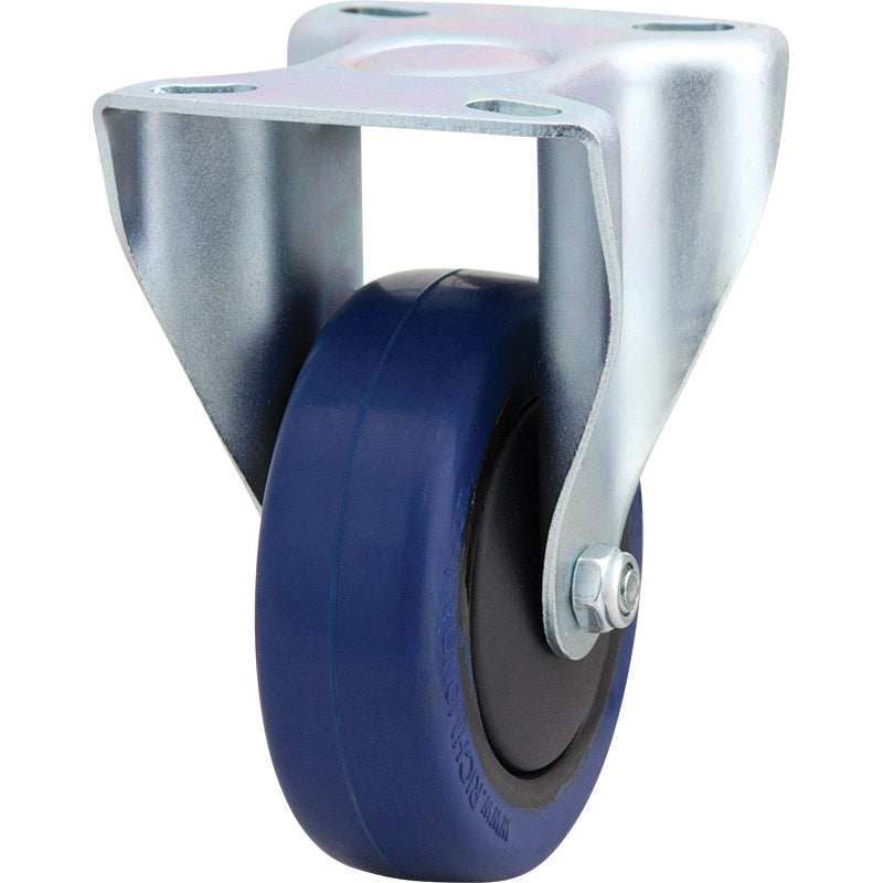 Richmond Castor Rigid with Rebound Rubber 100mm Wheel (R4111) image 0