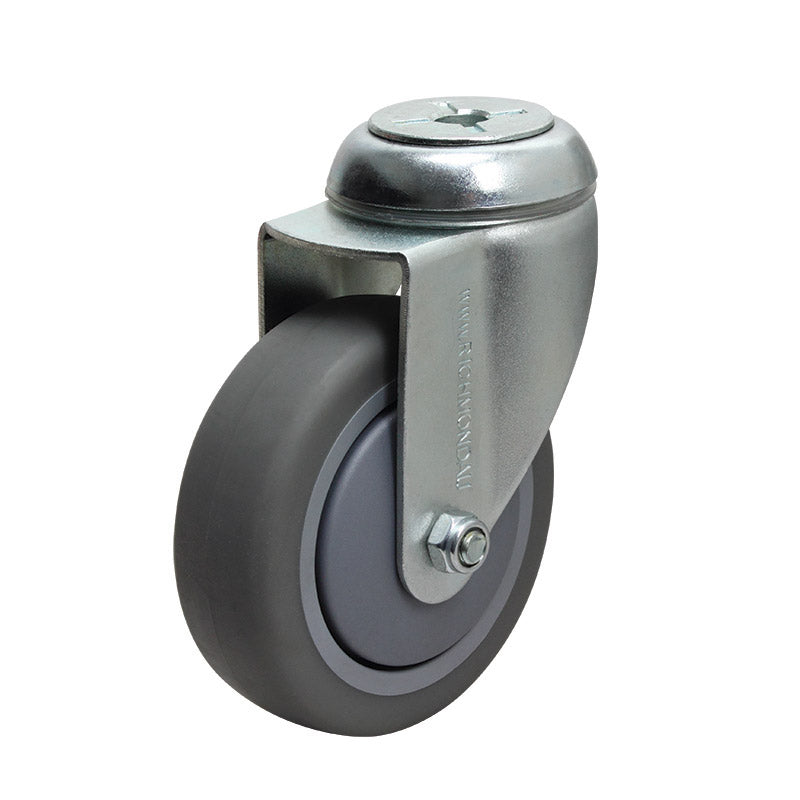 Richmond Castor Swivel with 100mm Institutional Rubber Wheel (S4080) image 0