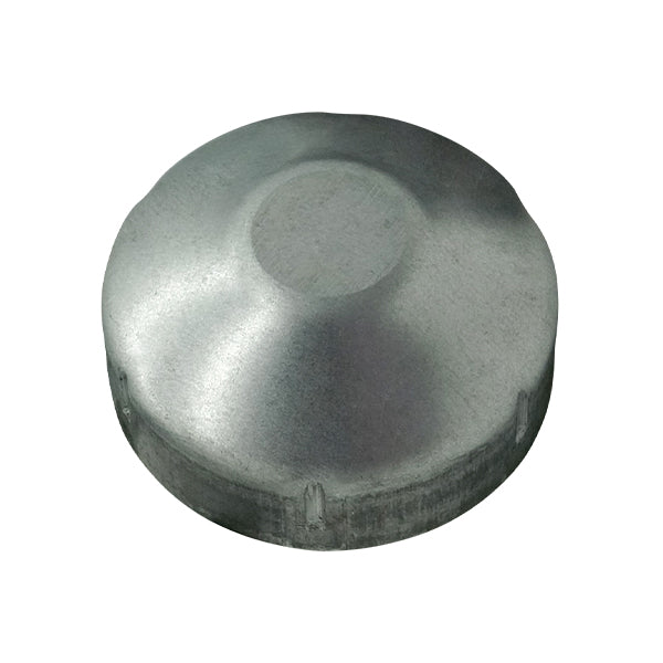 Round Steel Post Cap to Suit 48mm OD Posts | GTR328 image 0