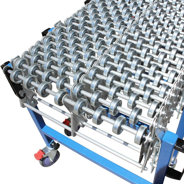 Flex Conveyor with Steel Skate Wheels 500mm Wide (CFR009) image 2