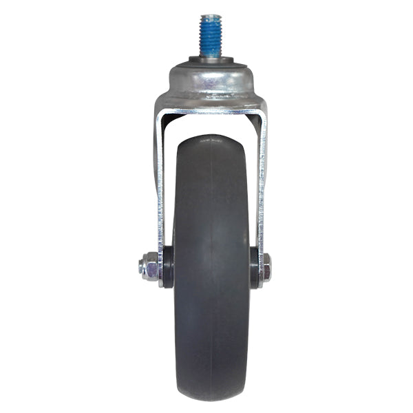 125mm Anti-Static Rubber Shopping Trolley Castor (S5161) image 2