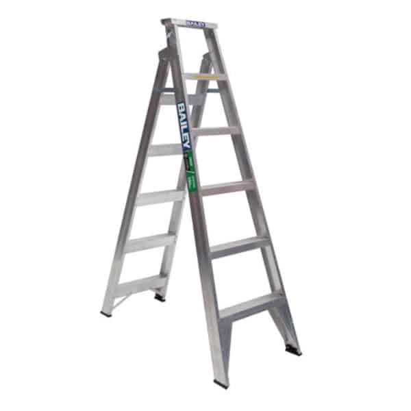 Bailey Trade Stepladder 2.1m (5.9 Feet) Dual Purpose 150kg Riveted | FS13433 image 0