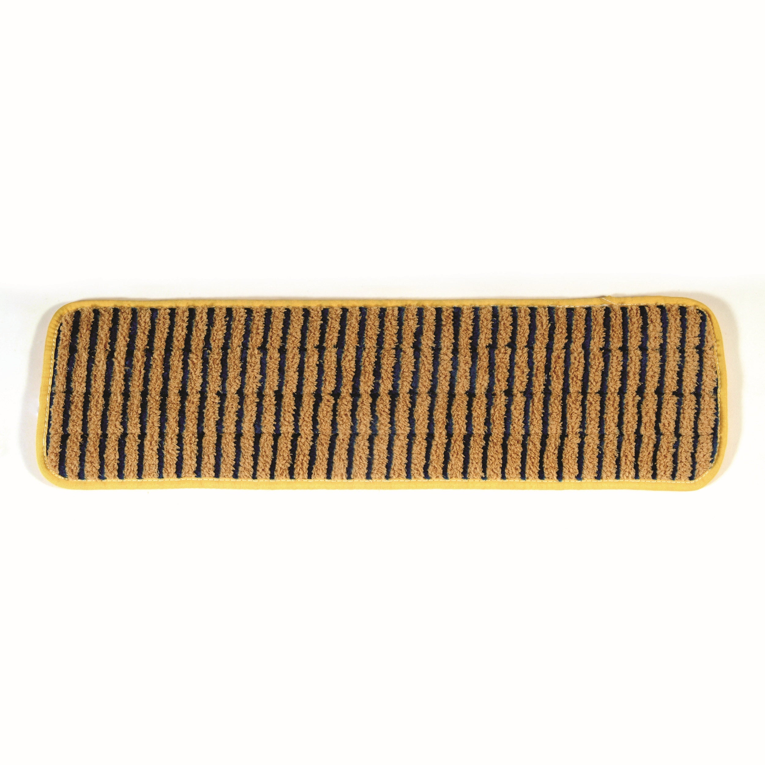 Rubbermaid HYGEN™ 18"/45CM Microfiber Wet Mop Pad, Super Scrubber, Yellow | FGQ81000YL00