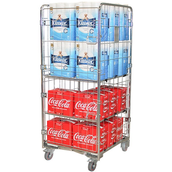 4 Sided Roll Cage with 2 Half Doors + 1 Full Door - A Base (RCR400) image 15