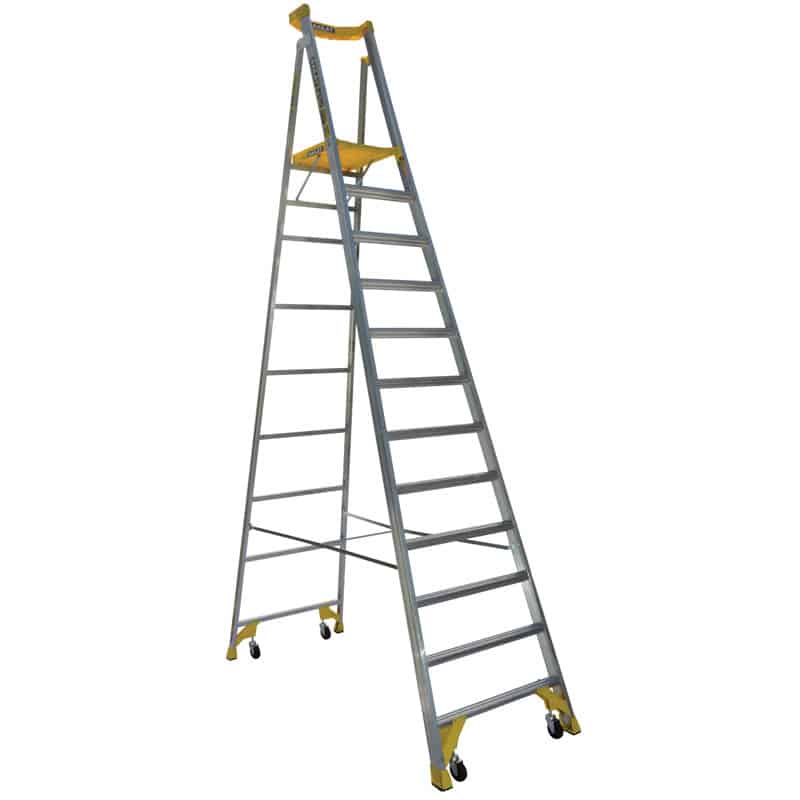 Bailey Aluminium Platform 12 Step Ladder 170KG | P170-12 FS13545 image 0