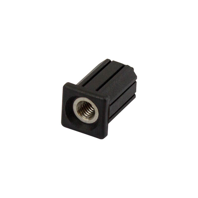 Square M8 Threaded Stainless Steel Insert | TIR19SQM08SS image 0