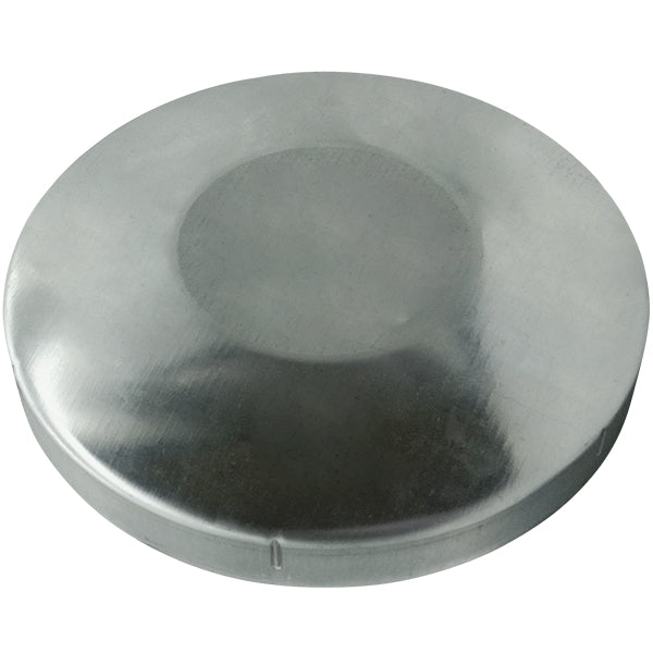 Round Steel Post Cap to Suit 220mm OD Posts | GTR344 image 0